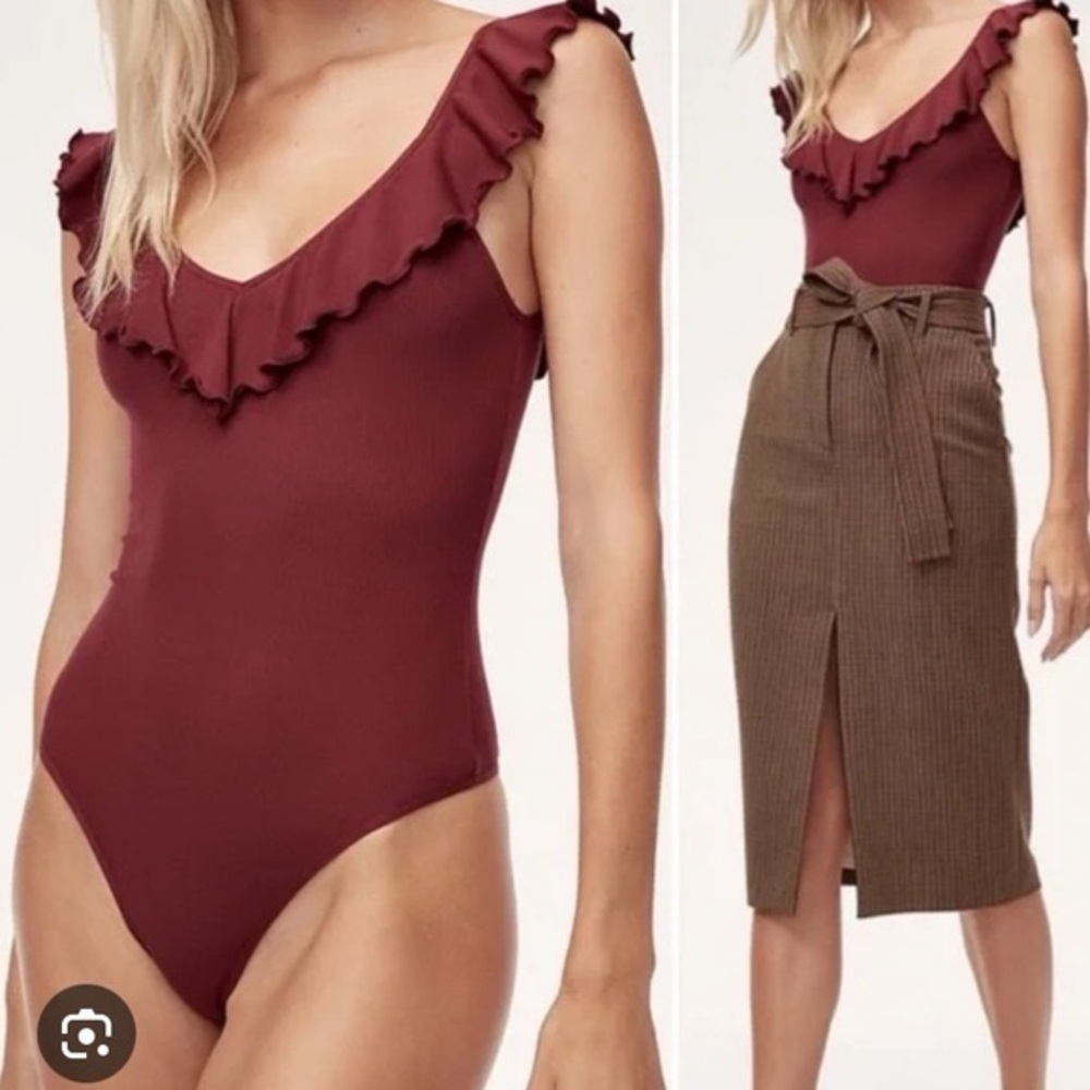 Wilfred Danette Ribbed Bodysuit